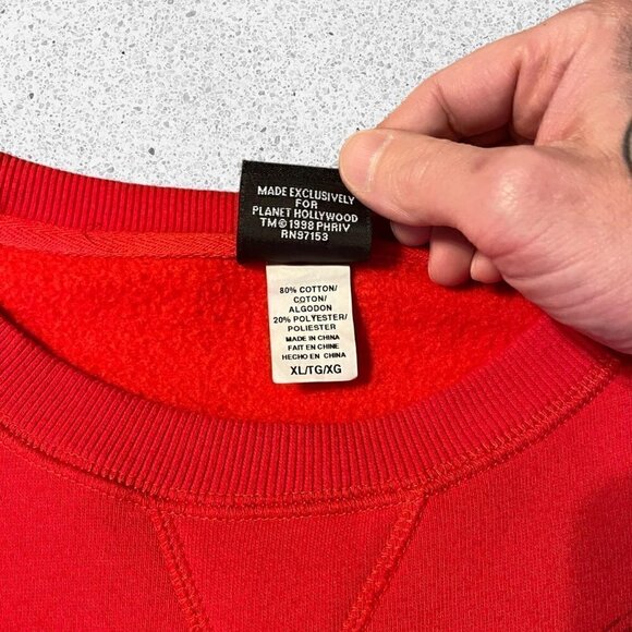 Vintage PLANET HOLLYWOOD Sweatshirt - Picture 6 of 8